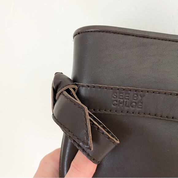 See by Chloe - Brown Leather Boots - Picture 8 of 9